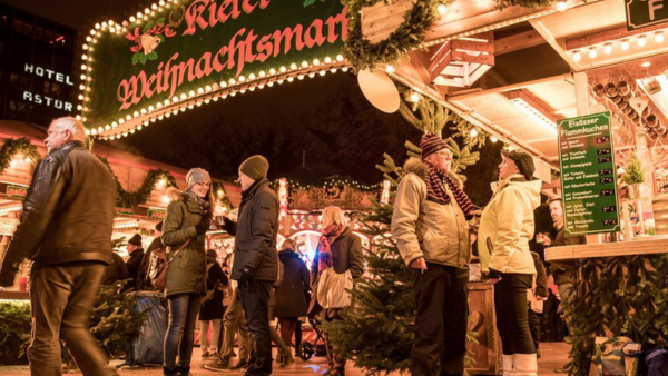 Kielkryssning med julmarknad i Kiel och shopping p CITTI